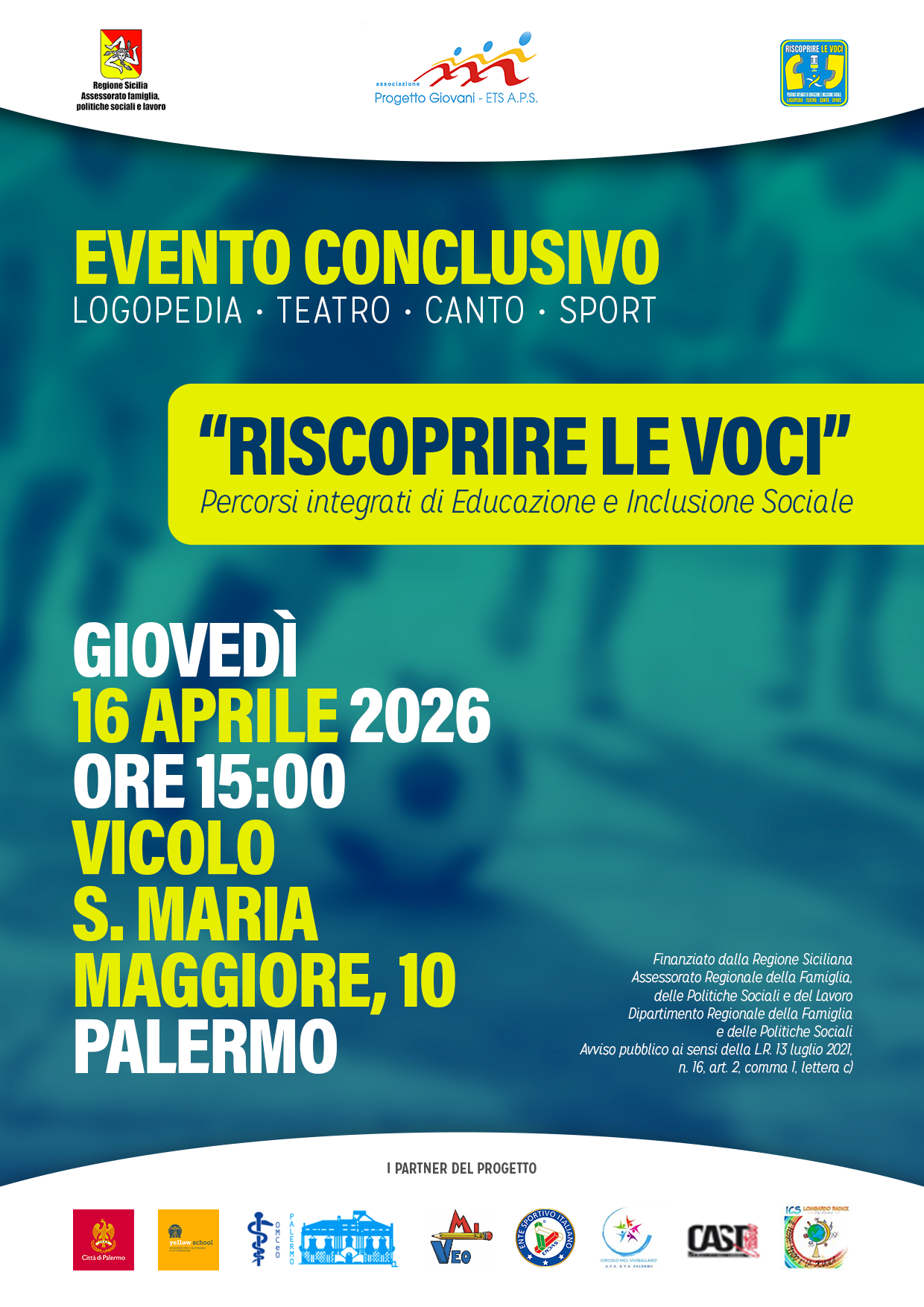 Locandina Evento Conclusivo